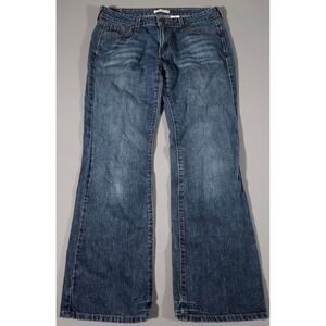 Levi's 545 Low Boot Cut Jeans Womens 12 M Blue Denim 100% Cotton Medium Wash